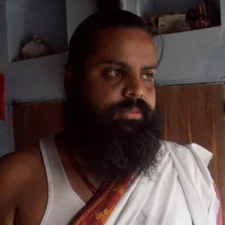 Bhanu Kumar Shashtri, Gayawal Panda Ji in Gaya